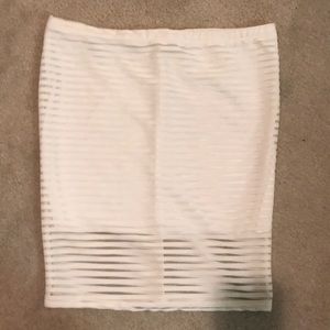 Off white skirt
